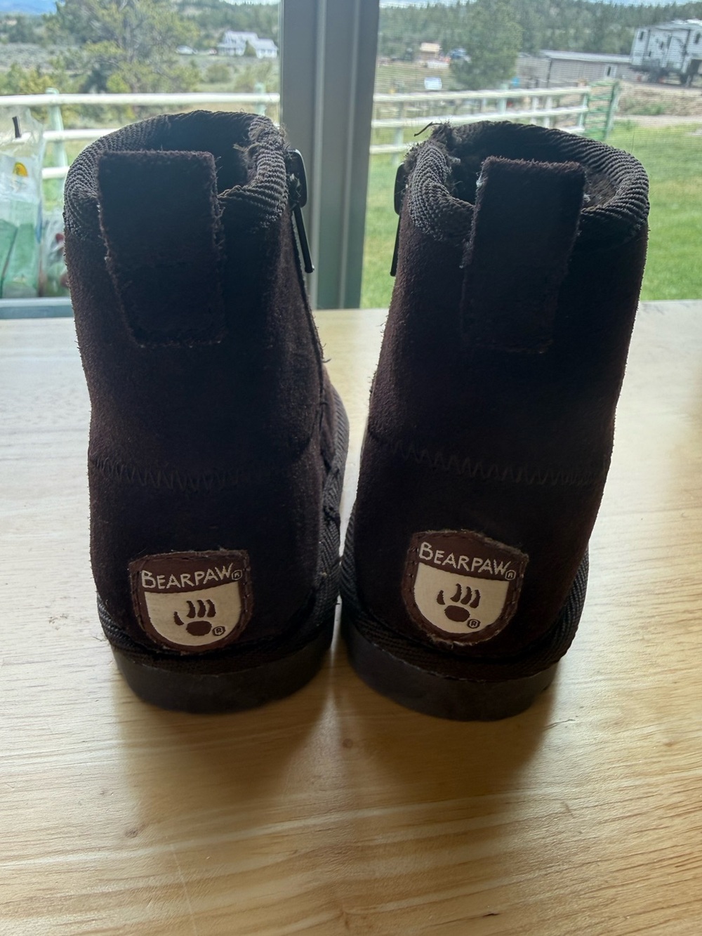 Lilly Pulitzer Kids Brown Suede Ankle Boots